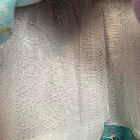 Dorissa "Powerscourt Gardens" Dress - turquoise/purple, 5 and size 4 - Picture 3 of 7